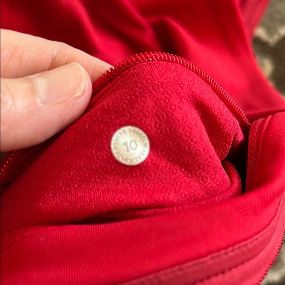 lululemon athletica Red Skort 10 tall - Picture 5 of 6